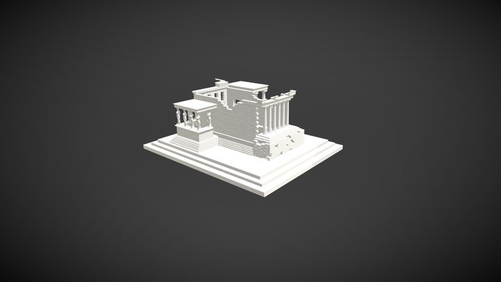 The Erechtheion Temple 3D Model