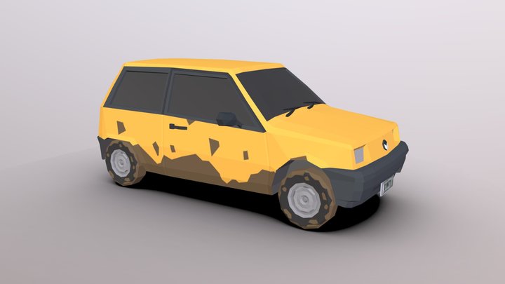 Small Car (From Synty) – Modello 3D gratuito STL