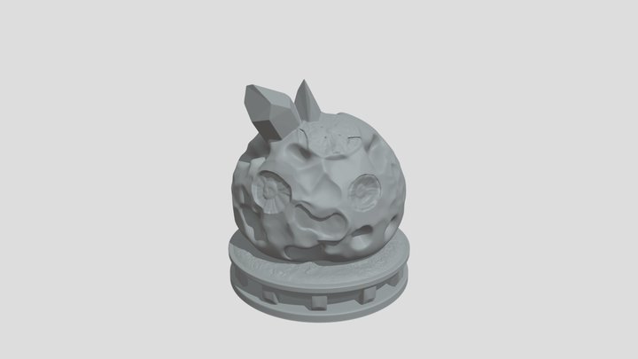 Exploding Slime Enemy 3D Model
