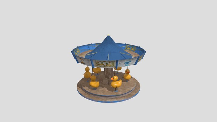 Carrousel 3D Model