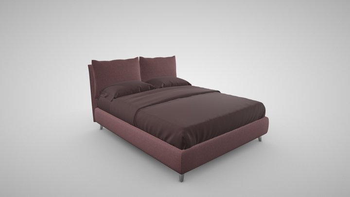 Letto Francesca Point 52 3D Model