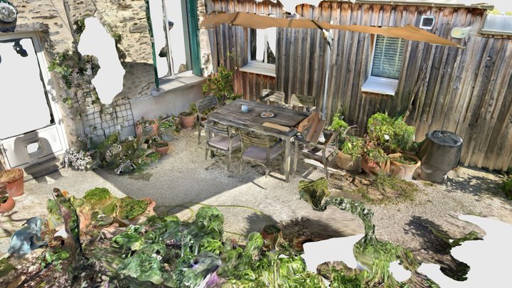 Garden in St Seb 3D Model