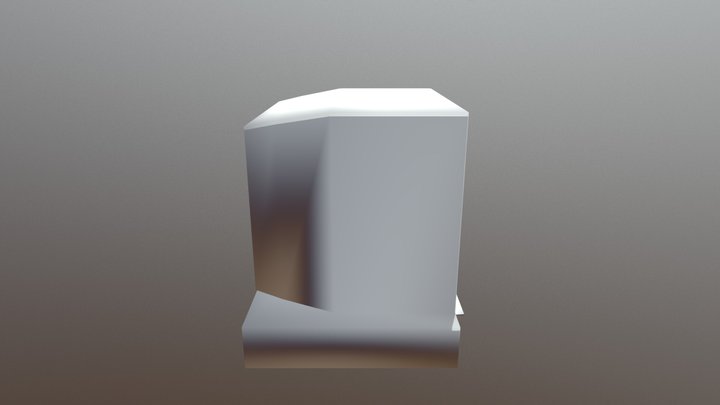Old Monitor 3D Model