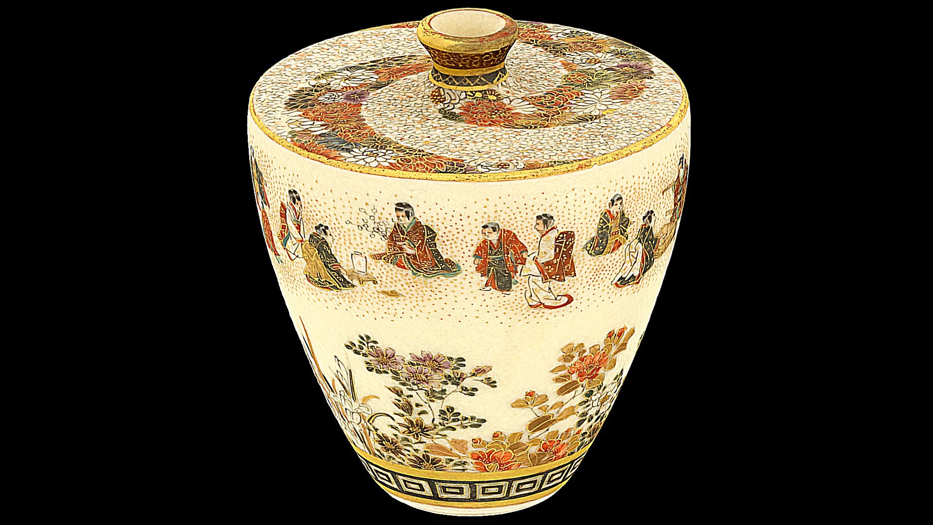 JAPANESE SATSUMA VASE