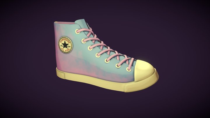 sneaker_UVW 3D Model