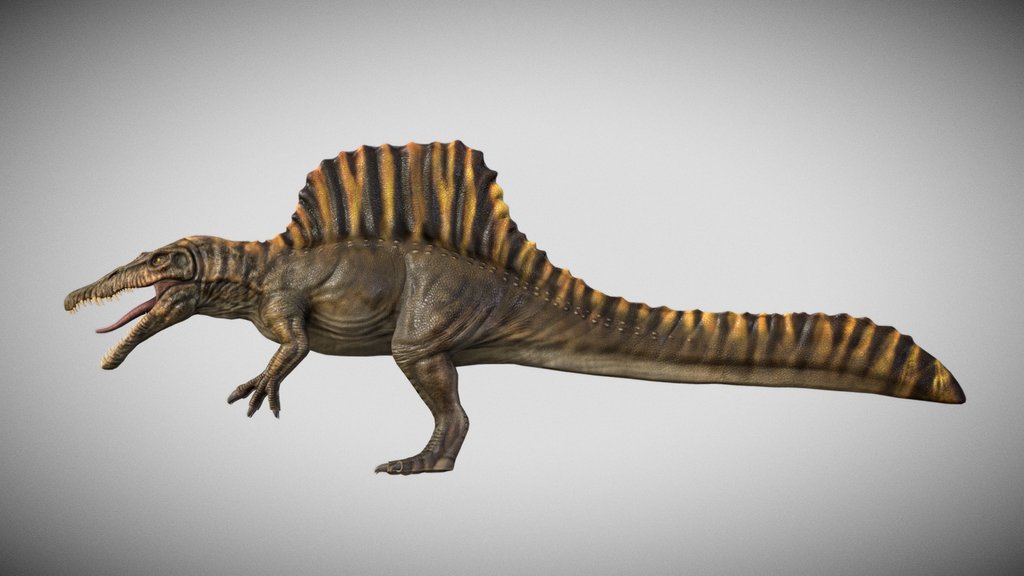 Jurassic World Rebirth : Spinosaurus 3D Model V1