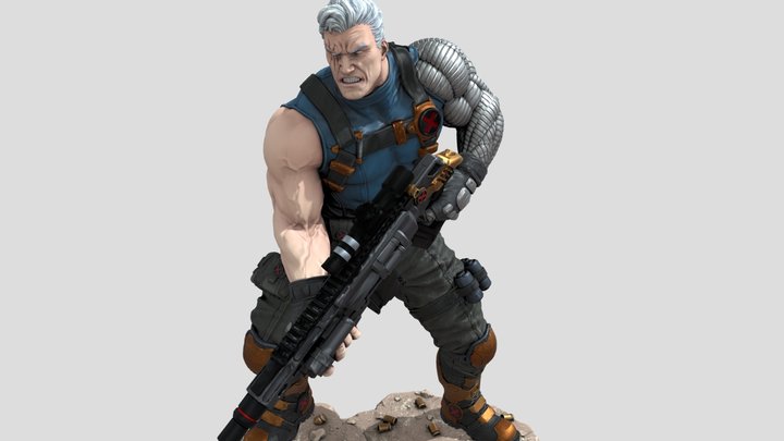 x-men: cable 3D Model