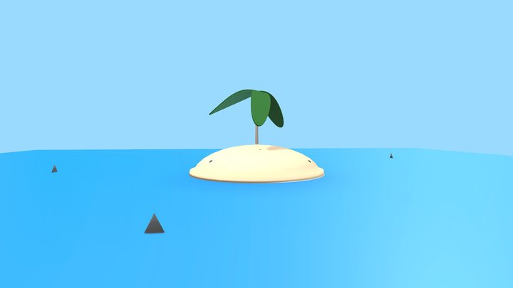 Lost Island 3D Model