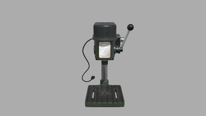 Benchtop Drill Press 8500 rpm drl-300.00 3D Model