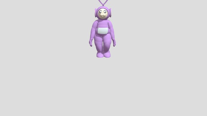 tinky winky v2 3D Model