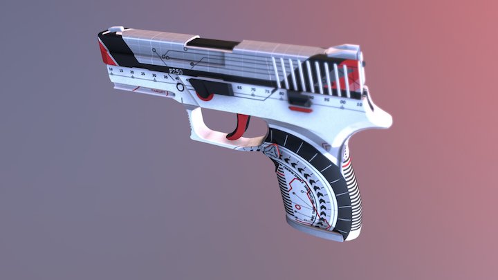 P250 Ares 3D Model