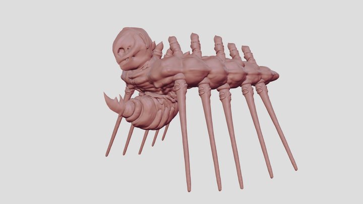 【muvluvマブラヴ】要塞級２ 3D Model