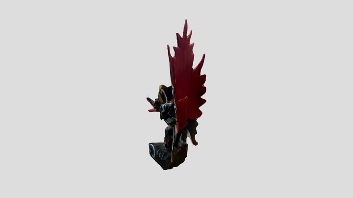 Bali Sculpture 3D Model