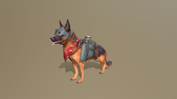 Dogmeat 3D Model