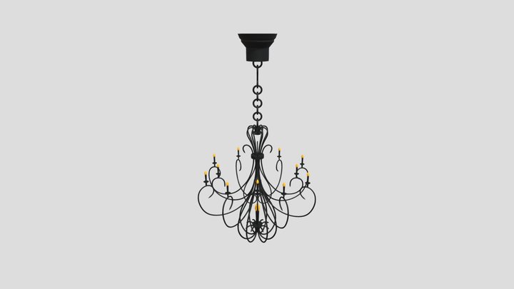 Chandelier 3D Model