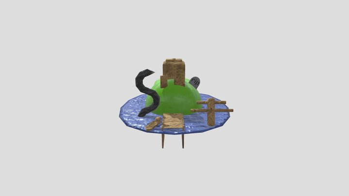 island 2 (final) 3D Model