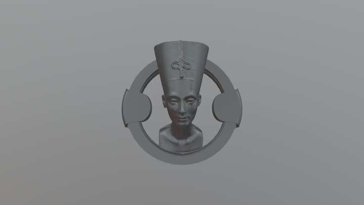 Nefertiti belt design 3D Model