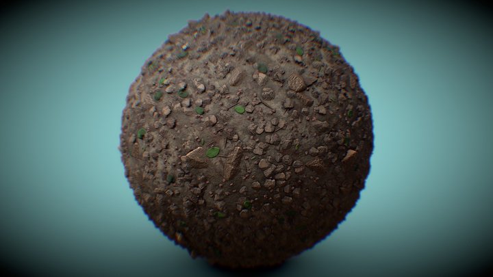 Rocky Ground | Tile Texture – Kostenloses 3D-Modell STL