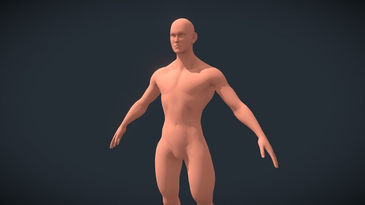Male character 3D Model