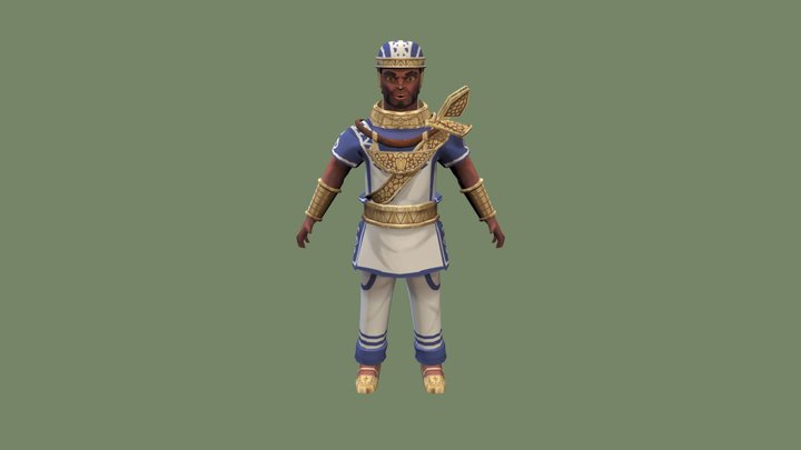 PEBORDE_Arthur_Chara3D_GA2-A_Asset 3D Model