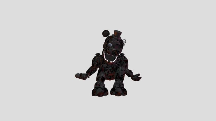 Golden Fredfredfed 3D Model