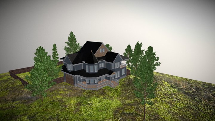 Victorian House 3D Model