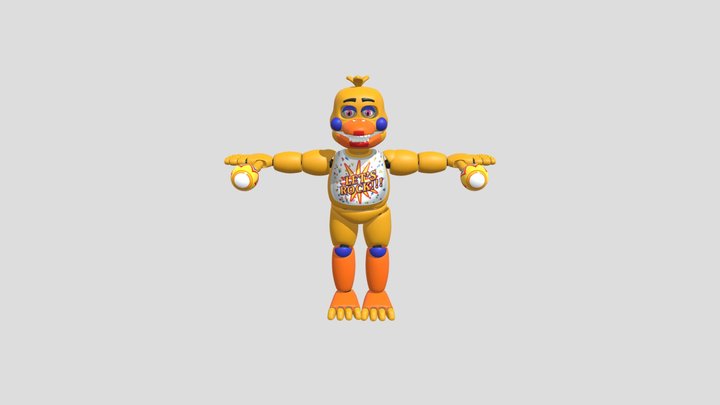 Rockstar Chica V2 By Thudner 3D Model