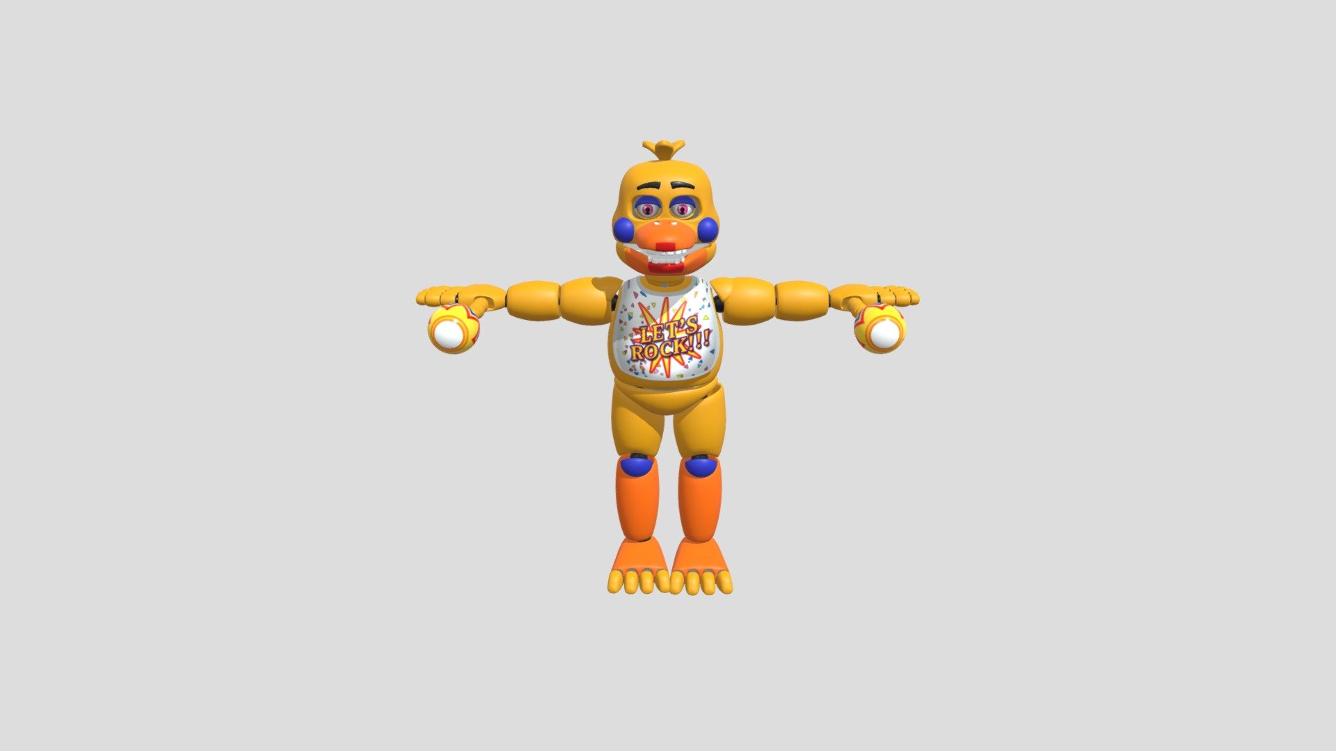 Rockstar Chica V2 By Thudner - Download Free 3D model by cooperruttley4  [b5c6475] - Sketchfab