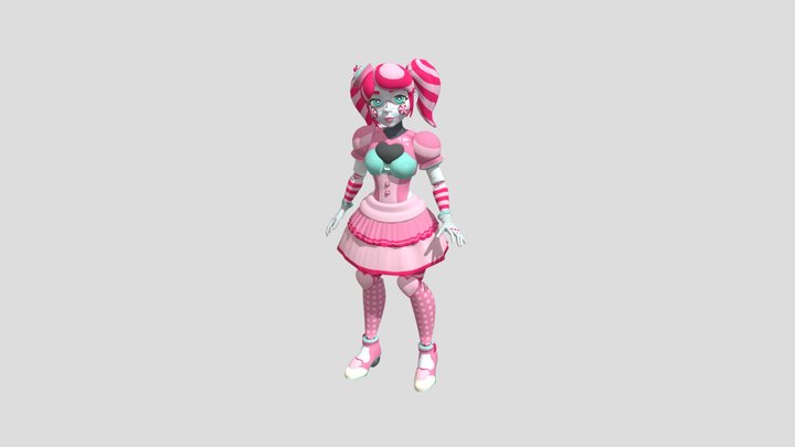Suzy-snacktime-from-kandyland 3D Model