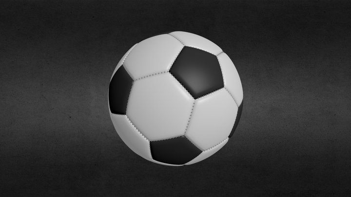 Soccer Ball 3D Model