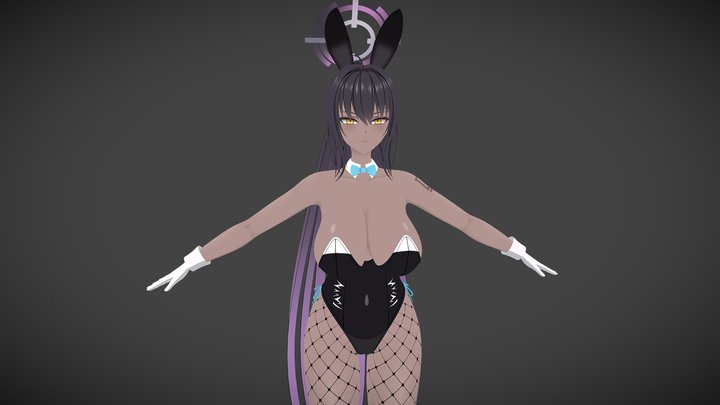 Kakudate Karin - Blue Archive 3D Model