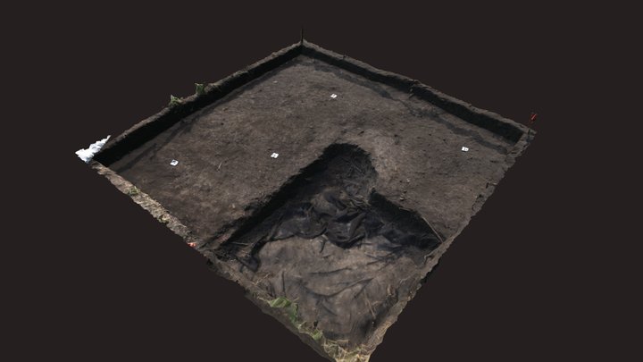 Békés-Várdomb Block 1 Excavation Units 13-15 3D Model
