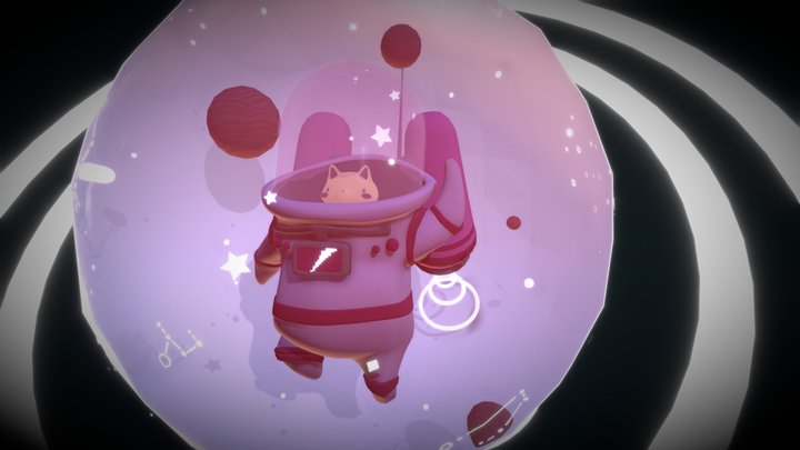 Catsmanaut 3D Model