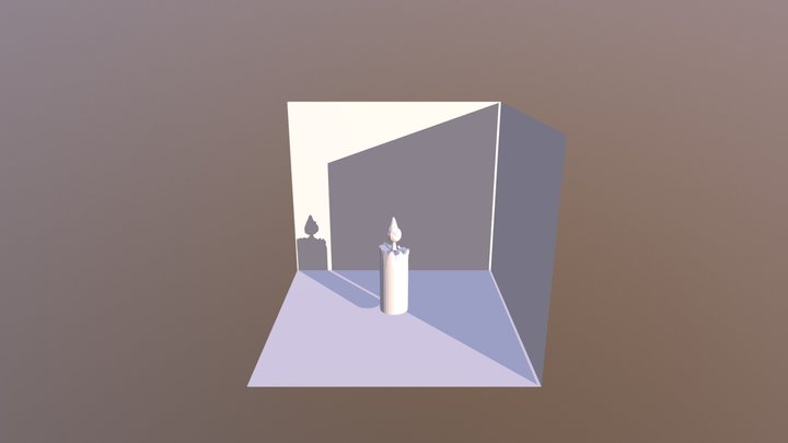 CANDLE 3D Model