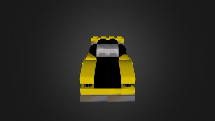 Mini Speeder Lego Anine 3D Model