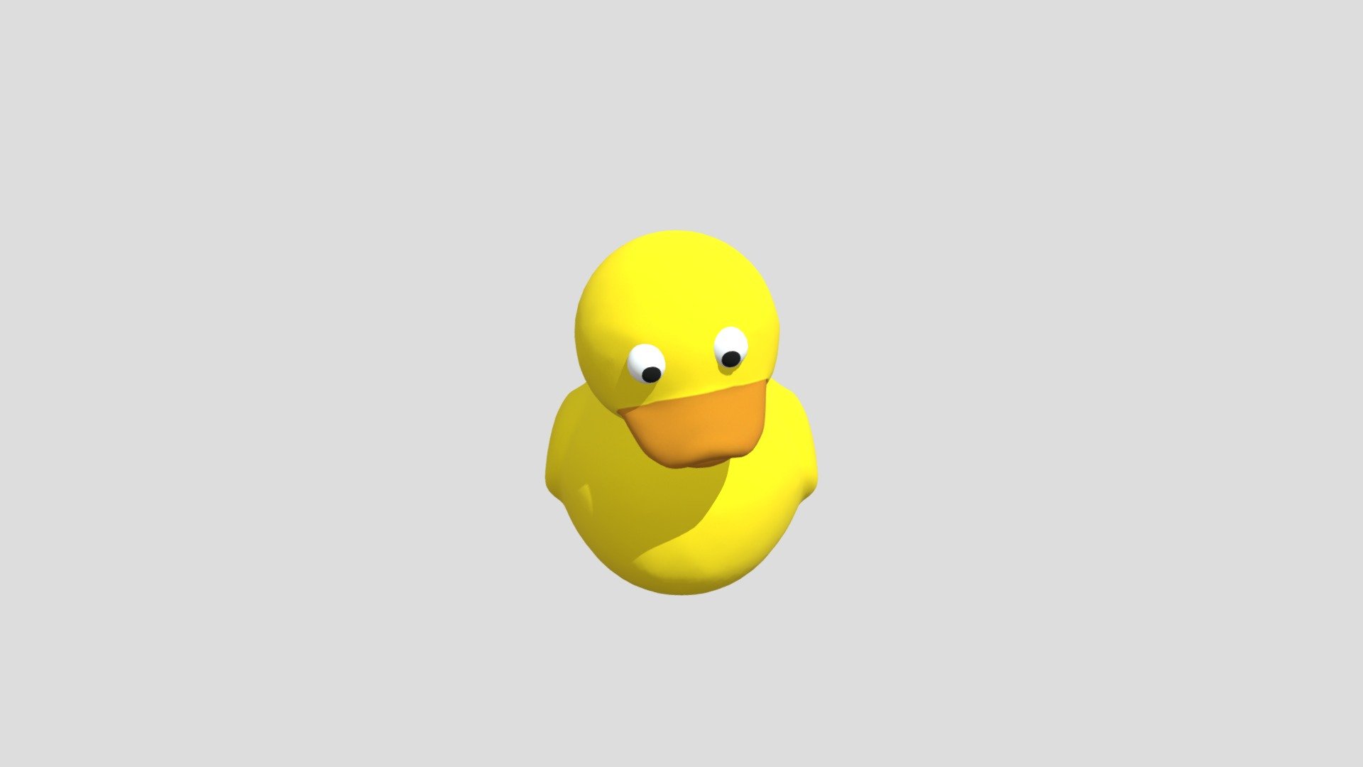Ducky baked FIXED textures.c4d Download Free 3D model by Daniel.Tocik