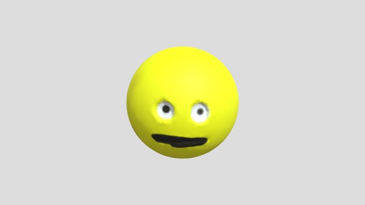bruh emoji 3D Model