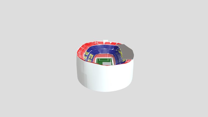 Camp Nou 3D Model