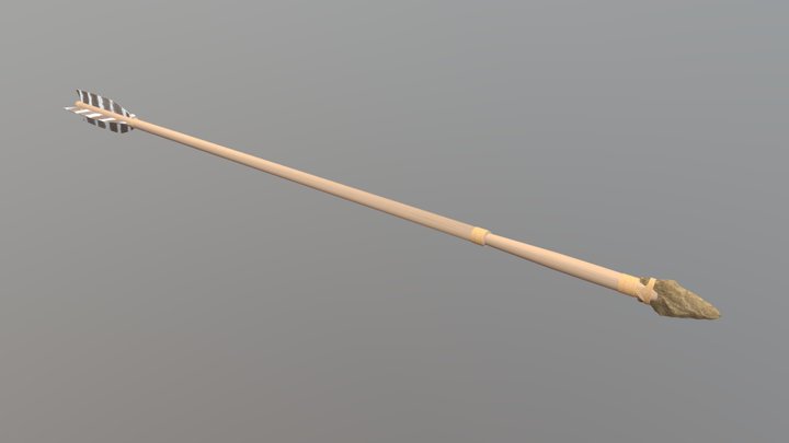 Atlatl Dart - Savannah River Point 3D Model