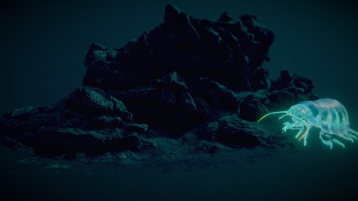 BIOLUM – Meet the Giant Isopod 3D Model