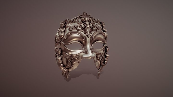 Masquerade Intricacy 3D Model