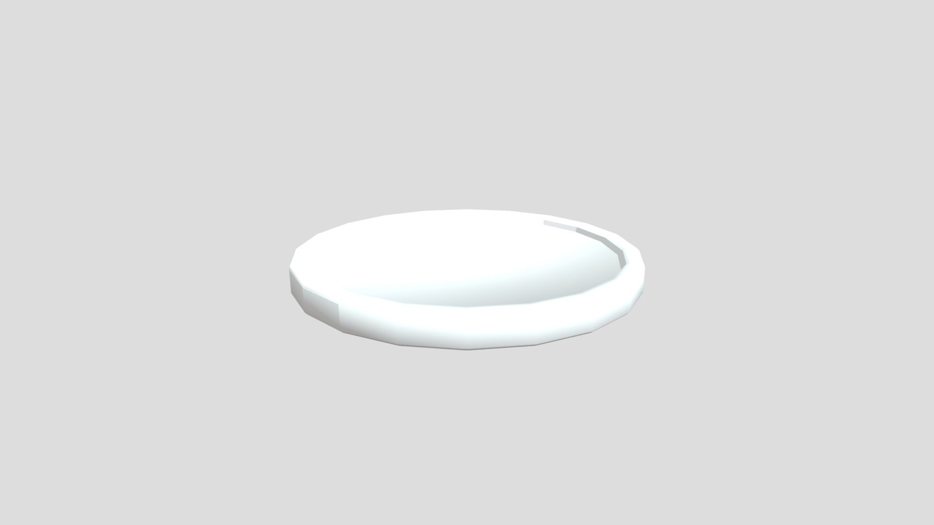 Coaster from Poly by Google — Sketchfab embed 3D viewer
