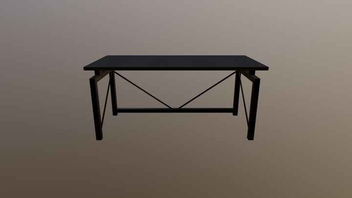 Desk Final 3D Model