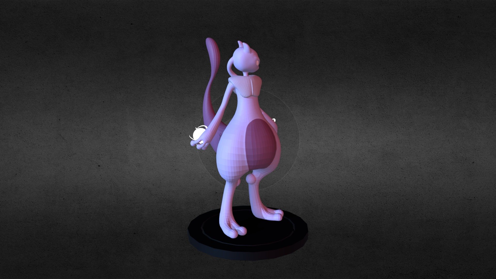 ArtStation - CyberDex: 150. Mewtwo