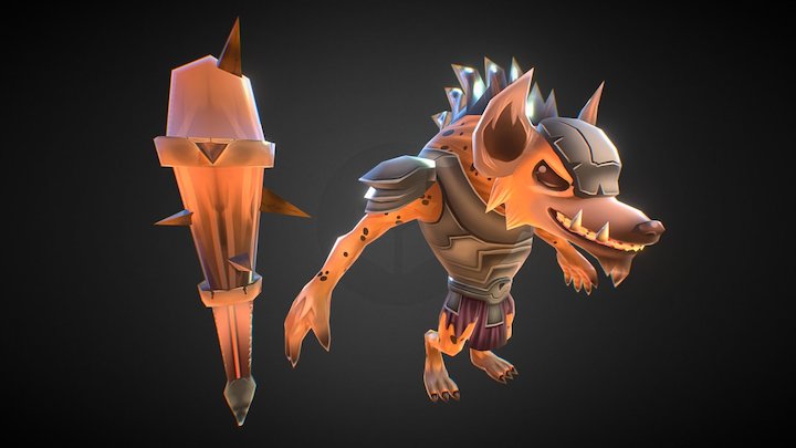 Gnoll 3D Model