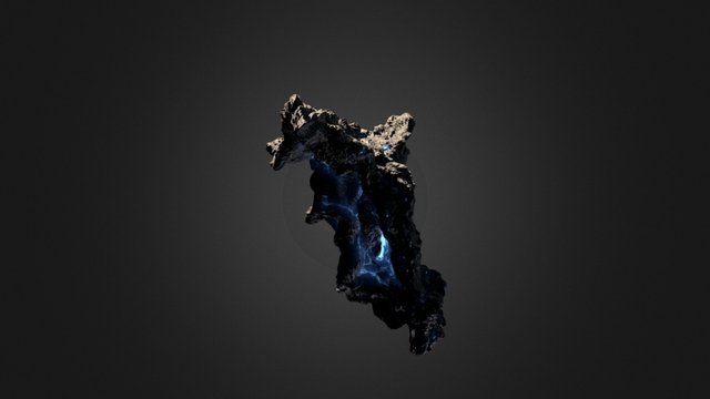 Space Stone 3D Model