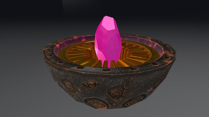 Infinity Gems of Guardians of the Galaxy 3D Model