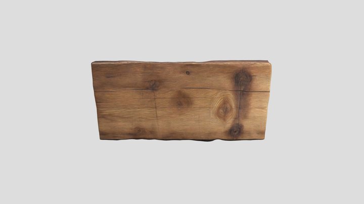 Wood plank 3D Model