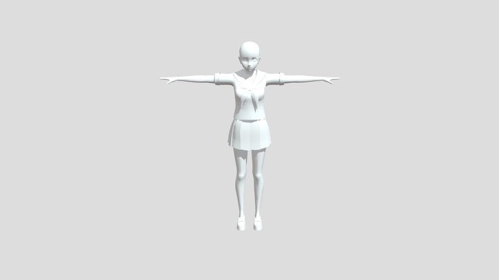 Raibaru yandere simulator 3D Model