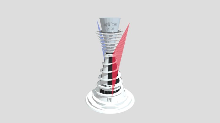Monument to Christopher Columbus, 1929 3D Model